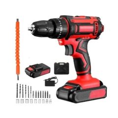   Kiyoshi 2db Akkus Fúró-Csavarozó Bőröndben 48V - 28 kiegészítővel